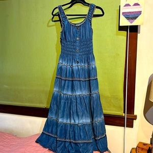 Jean dress- light weight